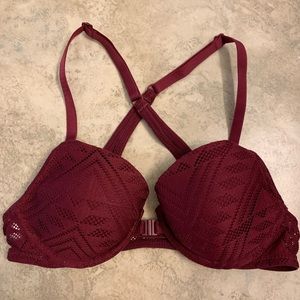 Red Lace Bra